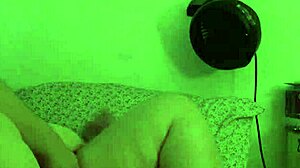 Secret bbw couple caught on voyeur tape