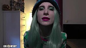 Lou Nesbit and Lia Louise guide your first gay experience with dirty talk.