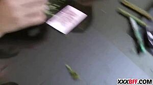 party turns into hardcore teen fuck fest with monster cocks