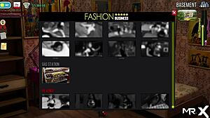 fashionbusiness peeks at panties in this hentai scene