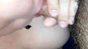 una rica mamada de mi novia gordibuena