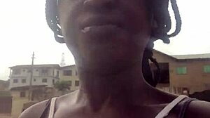 why is this crazy bitch in the supermarket just to smoke?