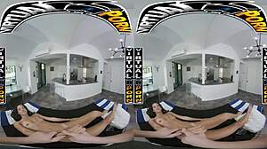 Virtual Reality Massage Session With Freya Von Doom From POV