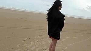 Sexy Shemale's Public Solo Show