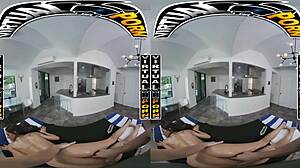 Virtual Reality Massage Session With Freya Von Doom From POV