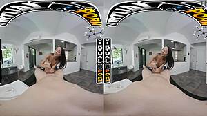 Virtual Reality Massage Session With Freya Von Doom From POV