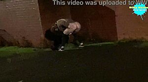 Cracky in her natural habitat outdoors with horny public sex