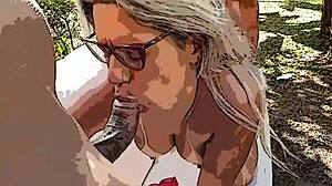 katharine madrid hints at double penetration with cartoon ass