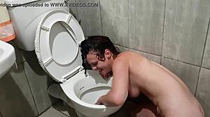 i’m a toilet slut pissing on my face in humiliation