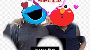 Uncle Jack sings Sesame Street remix without voice effect