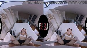 Virtual Taboo Joystick Action With Shaved Pussy!