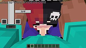 ellie gets her face fucked hard with deepthroat and facial