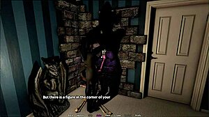 redhead caitlyn plays halloween fucking in the rift