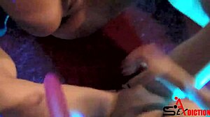 Zenda And Blondie Tease With Pussy Groping Outdoors