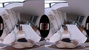 Virtual Taboo Joystick Action With Shaved Pussy!