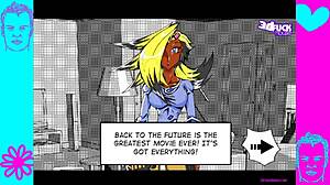 in ai-subeki part 5 the shemale activates fuck switch for threesome creampie