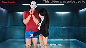 Jigsaw의 공포 게임, 성인 XXX 할로윈 패러디