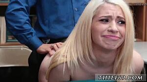 tranny cop catches teen in attempted theft.