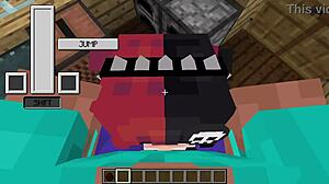 ellie gets her face fucked hard with deepthroat and facial