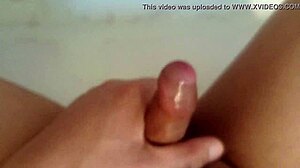 Hot Gay Man Masturbates Sensually In Detailed Close-Up Scene