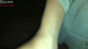 Watch Bruna Santiny getting fucked by a big black cock in the park.