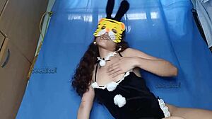 Why Is That Petite Asian Teen Dancing In A Sexy Outfit?