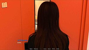 Cherished Moments With Brunette MILF In Game