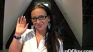 Big Ass in Pantyhose Craves Hard Cock