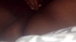 South African BBW caught masturbating!