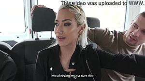 Trampende Veronica Leal nimmt 6-gegen-1 rauen Tiefhals-Action