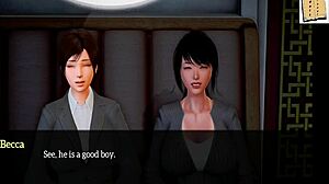 My New Family Explores Erotic Adventures In Anime.