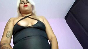 Spanish Dominatrix Gives JOI While Pegging And Humiliating Him