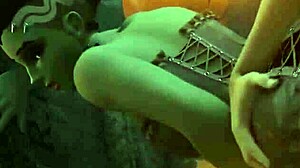 sombra bent over in doggystyle position getting fucked hard