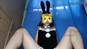 Why Is That Petite Asian Teen Dancing In A Sexy Outfit?