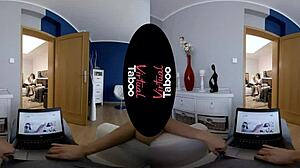 virtual taboo - just watch my brunette get groped