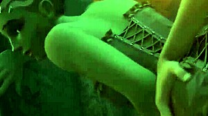 sombra bent over in doggystyle position getting fucked hard