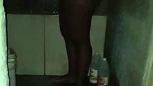 Married Woman Takes a Bath, Arousing View of Her Wet Intimate Area.