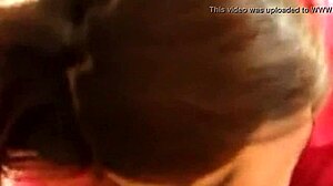 brunette giving pov blowjob, she's so skilled at it, you won't believe