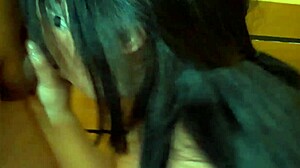 naughty latina babe in skirt begs for hard fuck