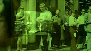 빈티지 interracial 입으로, 강렬한 열정