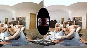 virtual taboo - just watch my brunette get groped