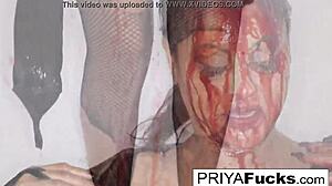 Halloween Sexy Tease by Priya Rai