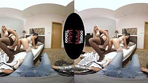 virtual taboo - just watch my brunette get groped