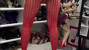 naughty milf flashing during sex challenge