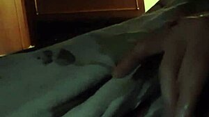 My Neighbor Fingers Pussy At Night For Lesbian Orgasm