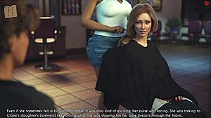 A Wife And Stepmother Play Game Together