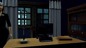 sims 4 parody with shemale blowjob and cumshot