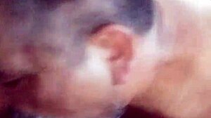 latino says, 'i'll suck your big black cock,' to shemale