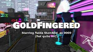 goldfingered me with her dildo and toys in anal