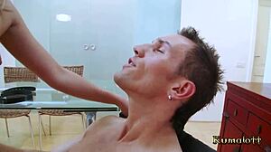 kumalott naughty hot blonde slut good fuck with facial